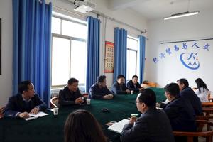 党委书记、校长杨孝列一行莅临我院调研指导工作