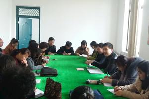 经济贸易与人文科学系召开开学工作会议