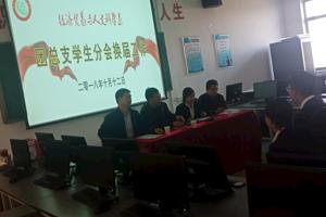 经济贸易与人文科学系召开系团总支、学生分会换届工作会议