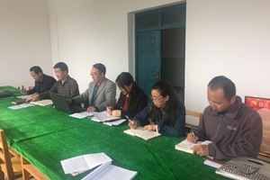 公共基础课教学部党总支开展党课及《关于党建工作调研督办的通知》文件精神学习